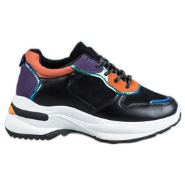 SHELOVET Fritidsskor svart