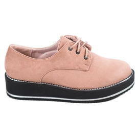 Forever Folie Skor På Plattformen rosa