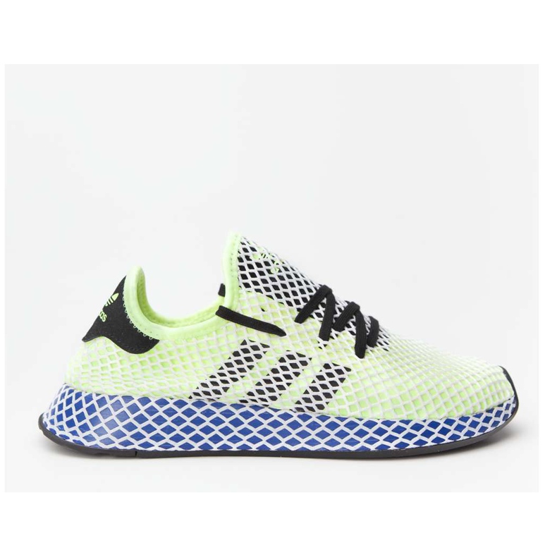 Adidas Deerupt Runner 662 Hi Res Yellow Core Black Cloud White mångfärgad