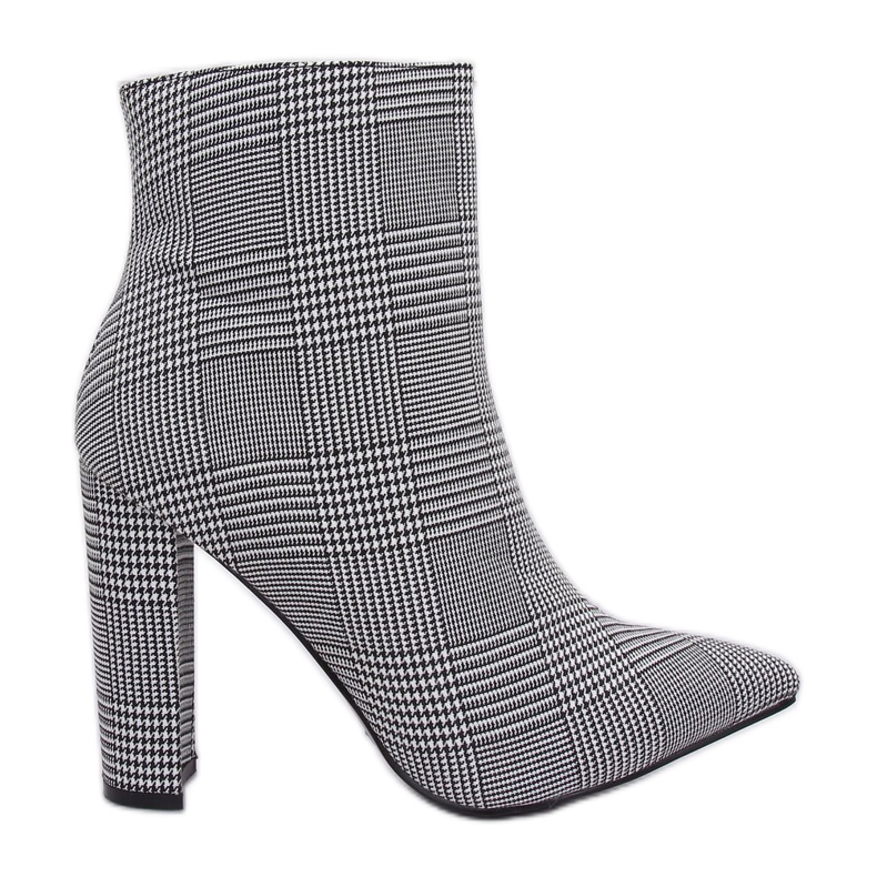 Svarta högklackade stövlar NS053P Houn Dstooth