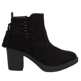 Svarta gummistövlar AFM-6139 Svart