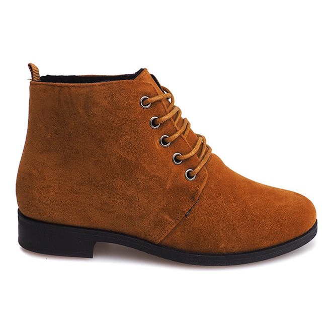 Szunowane Boots FC-P04 Camel brun