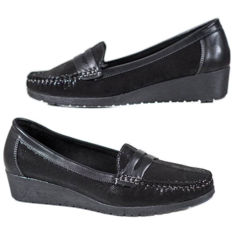 Comer Svarta loafers