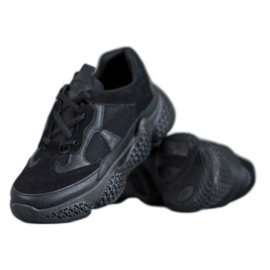 SHELOVET Svarta sneakers för kvinnor
