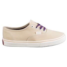 SHELOVET Bekväma sneakers brun