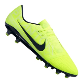 Nike Phantom Vnm Pro AG-Pro M AO0574-717 gula skor
