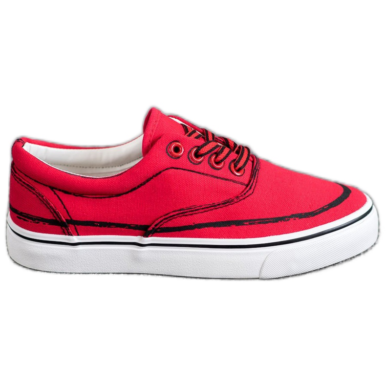 Bestelle Trendiga sneakers röd