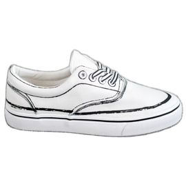 Bestelle Trendiga sneakers vit