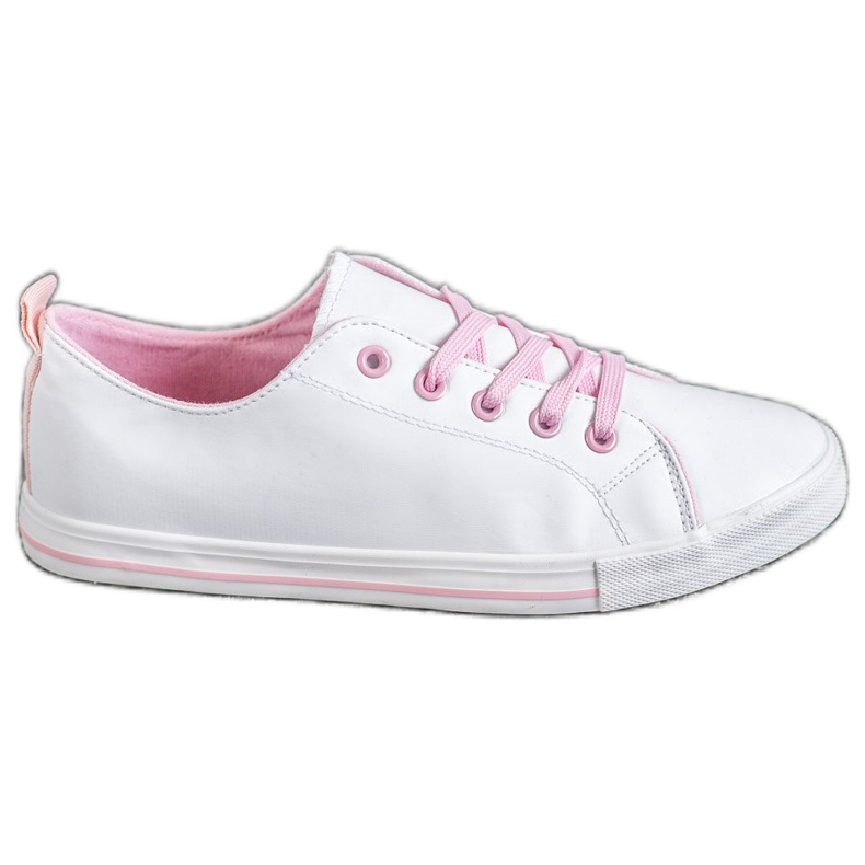 SHELOVET Bekväma sneakers vit