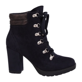 Marinblå träskor 8992 Blå