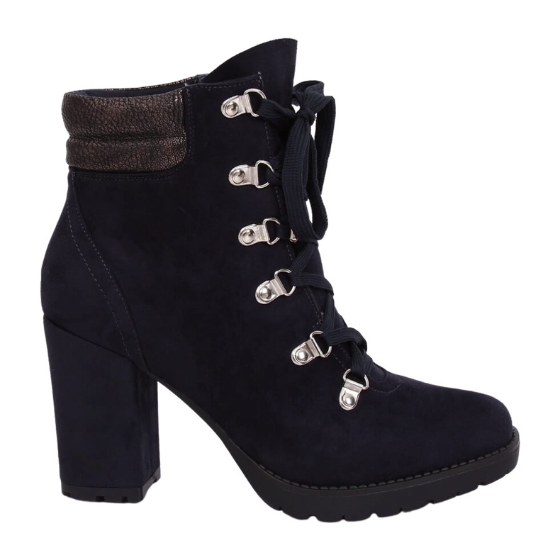 Marinblå träskor 8992 Blå