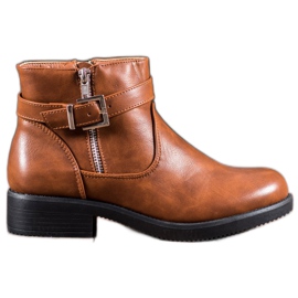 Abloom Bruna stövlar med ekoläder Abloom Bruna stövlar med ekoläder