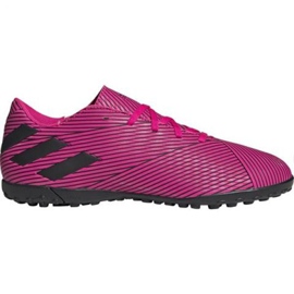 Adidas Nemeziz 19.4 Tf M F34523 fotbollsskor rosa rosa