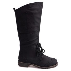 High Jazz Boots 7-1GN016A Svart
