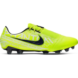 Nike Phantom Venom Elite Fg M AO7540-717 fotbollsskor mångfärgad gul