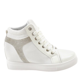 Vita kilskor med paljetter AN2959