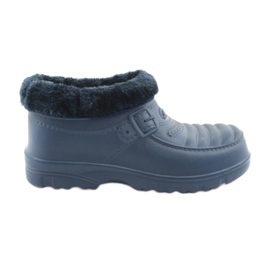 Atletico Galoscher isolerade med päls marinblå