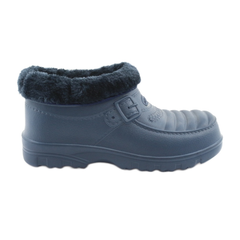 Atletico Galoscher isolerade med päls marinblå