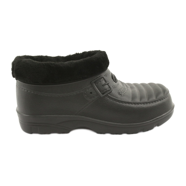 Atletico Galoscher isolerade med päls svart