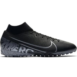 Nike Mercurial Superfly 7 Academy Tf M AT7978-001 fotbollsskor svart svart