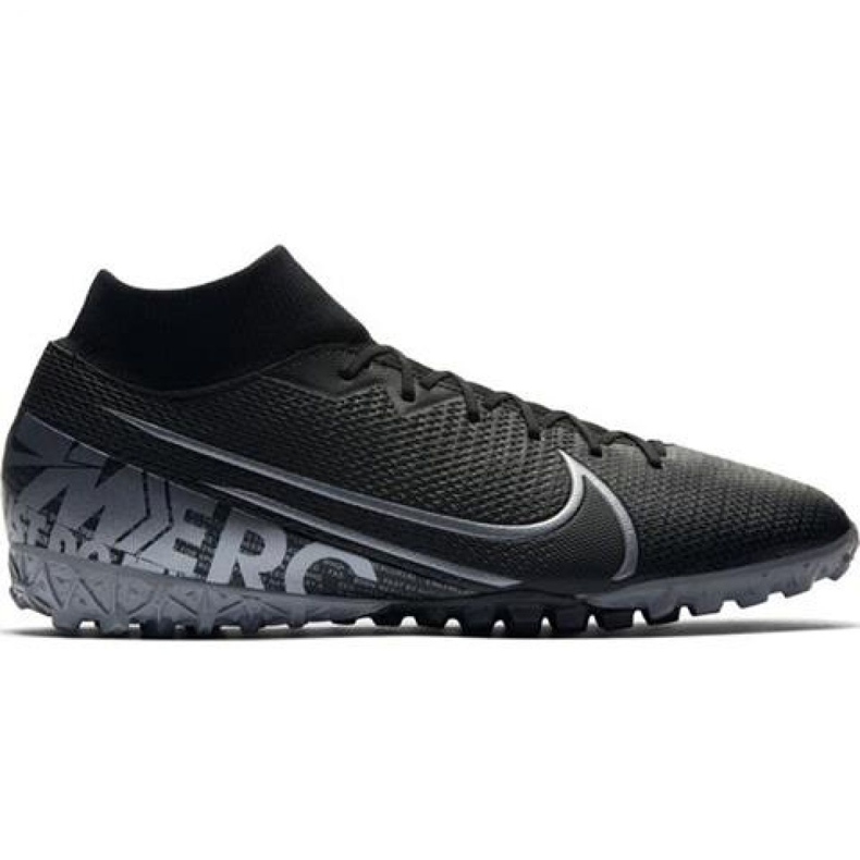Nike Mercurial Superfly 7 Academy Tf M AT7978-001 fotbollsskor svart svart