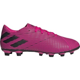Adidas Nemeziz 19.4 FxG M F34392 fotbollsskor rosa rosa