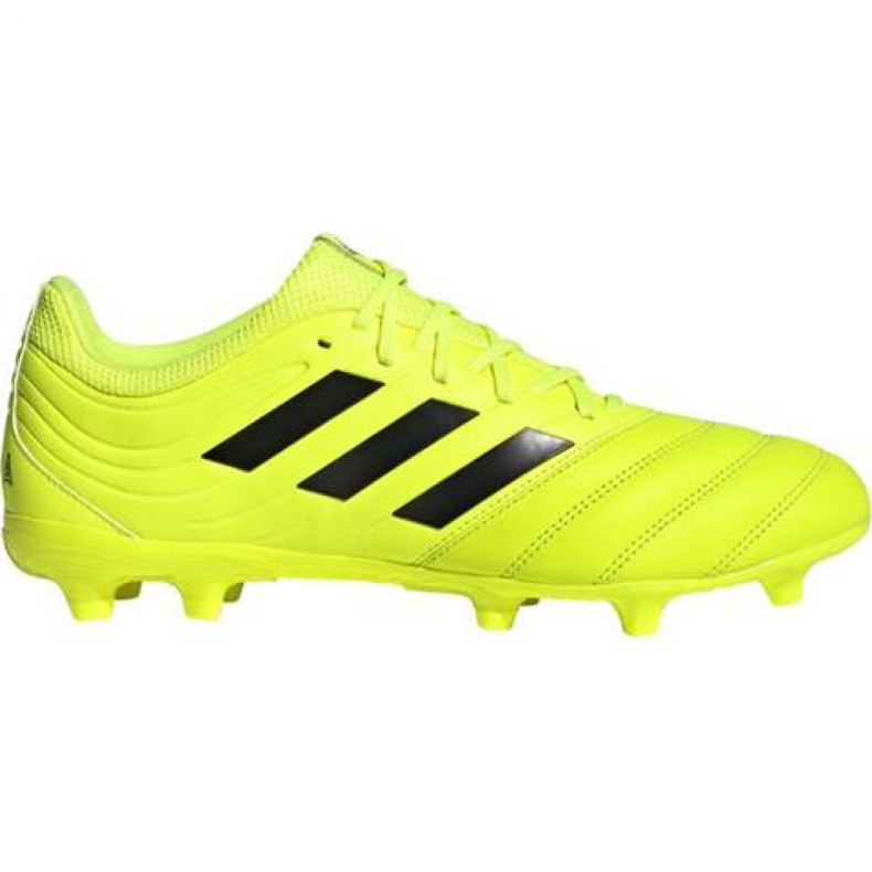 Adidas Copa 19.3 Fg M F35495 fotbollsskor gul gul