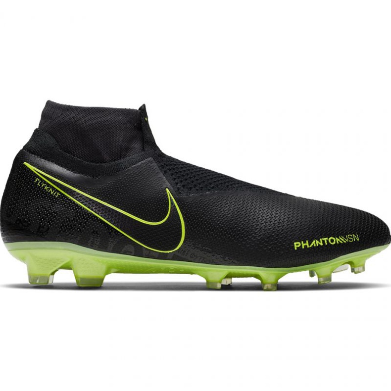 Nike Phantom Vsn Elite Df Fg M AO3262-007 fotbollsskor svart svart
