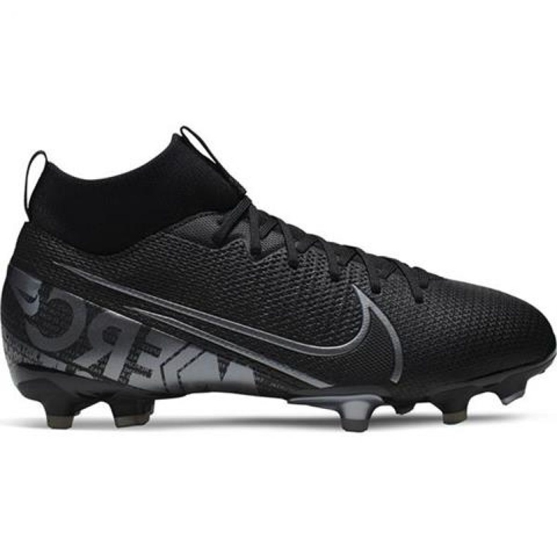 Nike Mercurial Superfly 7 Academy FG / MG Jr AT8120-001 fotbollsskor svart svart