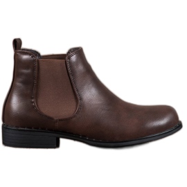 Small Swan Klassiska Chelsea stövlar brun