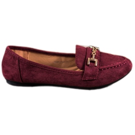 Abloom Mocka herrar med prydnad röd