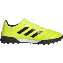 Adidas Copa 19.3 Tf M F35507 fotbollsskor gul gul