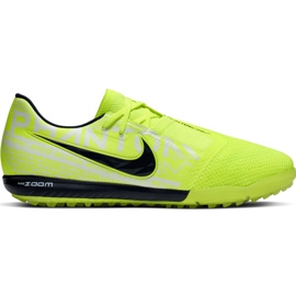 Nike Zoom Phantom Venom Pro Tf M BQ7497-717 fotbollsskor gul gul
