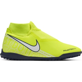 Nike Phantom Vsn Academy Df Tf M AO3269-717 fotbollsskor gul gul