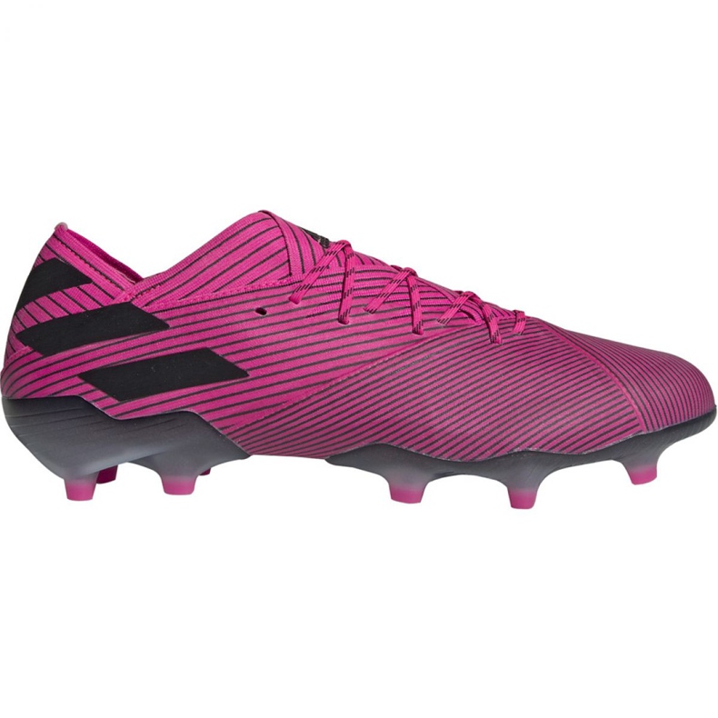 Adidas Nemeziz 19.1 Fg M F34407 fotbollsskor rosa rosa