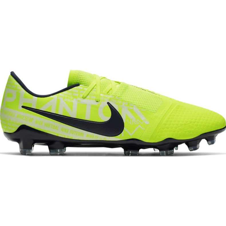 Nike Phantom Venom Pro Fg M AO8738-717 fotbollsskor mångfärgad gul