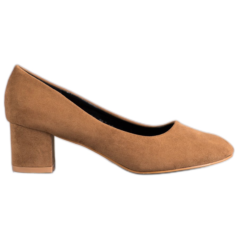 Nio Nio Klassiska bruna pumps