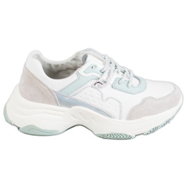 Vinceza Snörade sportskor grå