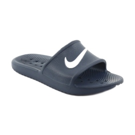 Nike Kawa Shower 832528 400 tofflor vit marinblå