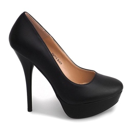 Pumps Stilettos On The Platform S3477-5 Svart