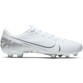 Nike Mercurial Vapor 13 Academy FG / MG M AT5269-100 fotbollsskor vit vit