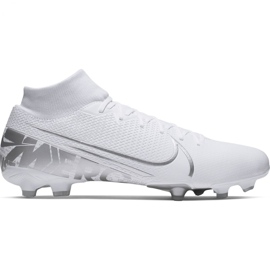 Nike Mercurial Superfly 7 Academy FG / MG M AT7946-100 fotbollsskor vit vit