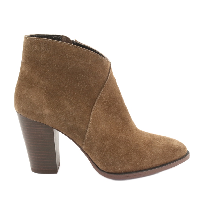 Badura Mocka stövlar på stolpen brun