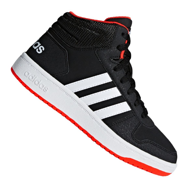 Skor adidas Hoops Mid 2.0 K Jr B75743 svart