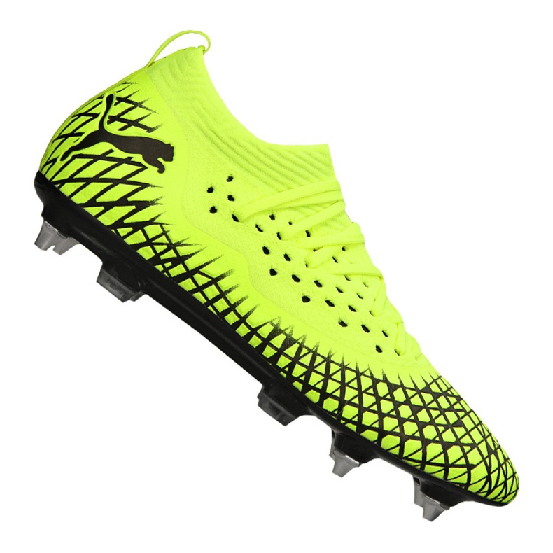 Puma Future 4.2 Netfit Mx Sg M 105679-02 fotbollsskor gul gul