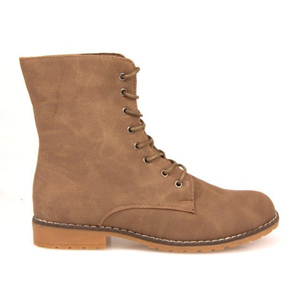 Varma stövlar Military Q99 Khaki mångfärgad grön