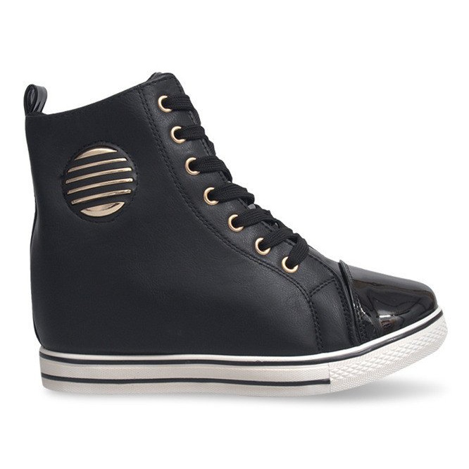 Trendiga sneakers B118 svart