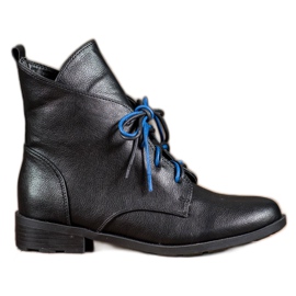 Filippo Snörskor med ekoläder svart