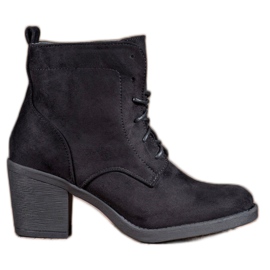 Nio Nio Bekväma högklackade stövlar svart