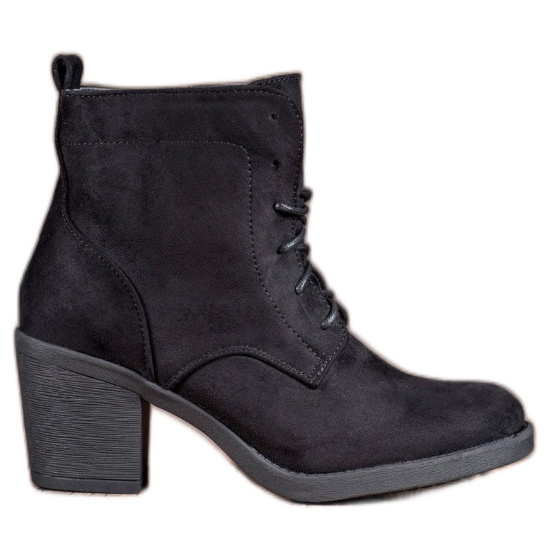 Nio Nio Bekväma högklackade stövlar svart